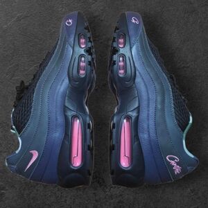 Nike Air Max 95 x Corteiz Pink Beam Sneakers Size 12 Mens